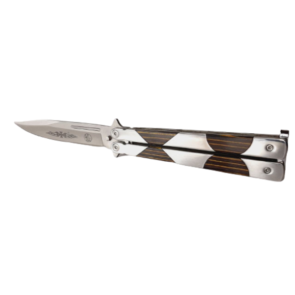 چاقو سفری مدل پروانه ای کد Y-1165