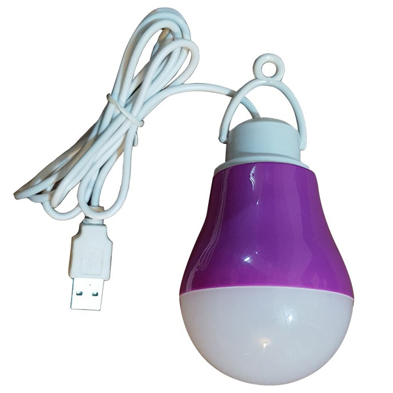 چراغ قوه اویز USB مدل LED BULB| خرید لوازم سفر