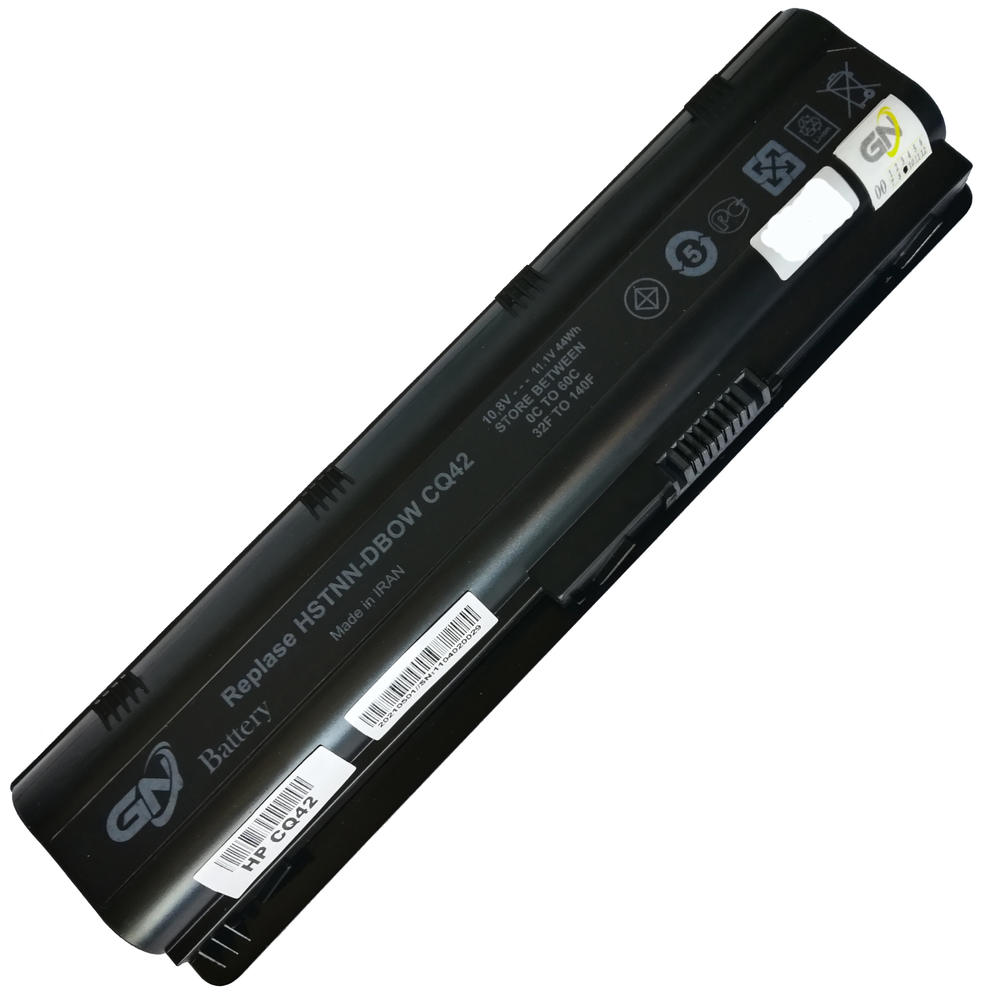 باتری لپ تاپ 6 سلولی گلدن نوت بوک دل CQ42 مناسب برای لپ تاپ  CQ42/CQ56/CQ62/G62/G72/G6-1000