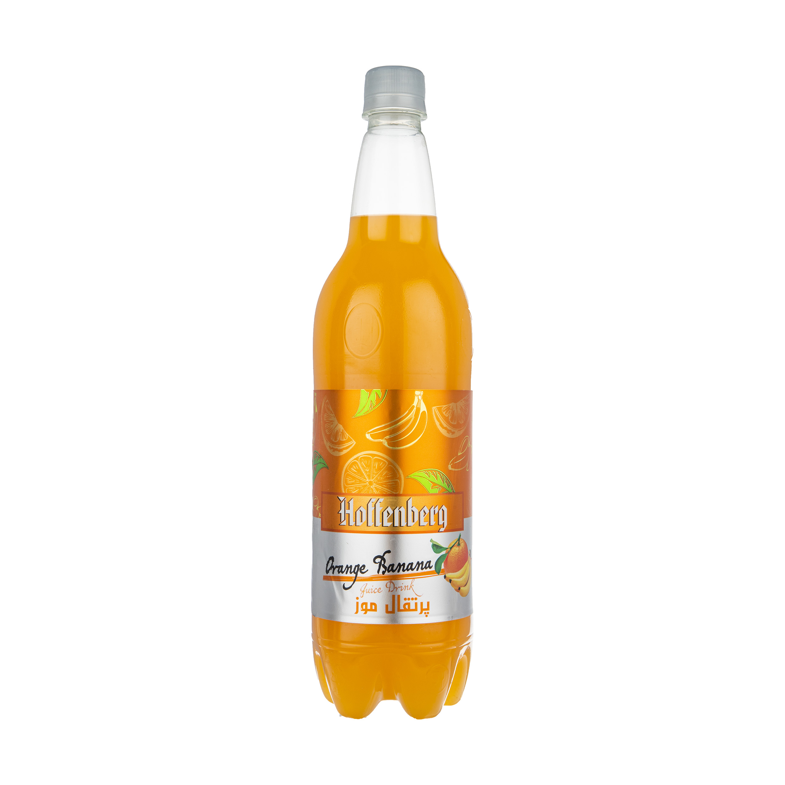 نوشیدنی گاز دار پرتقال موز هوفنبرگ - 1 لیتر