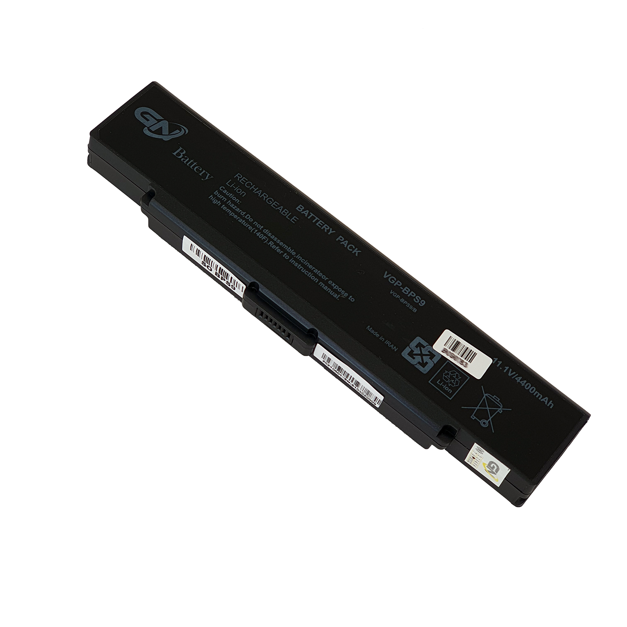 باتری لپ تاپ 6 سلولی گلدن نوت بوک دل VGP-BPS9  مناسب برای لپ تاپ  VAIO VGN-AR71ZU/ VGN-CR11