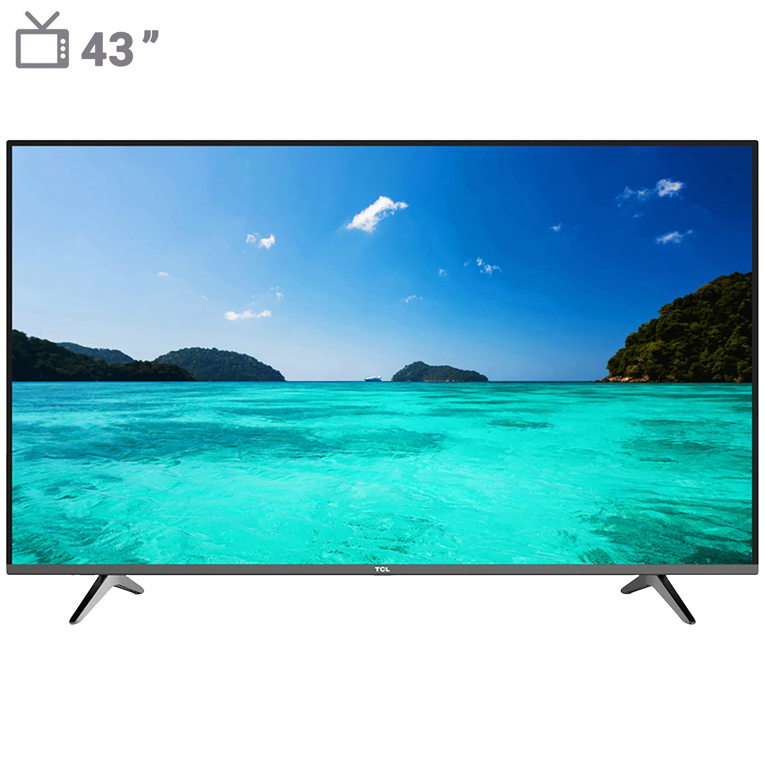 تلویزیون ال ای دی هوشمند تی سی ال مدل 43S6000 سایز 43 اینچ