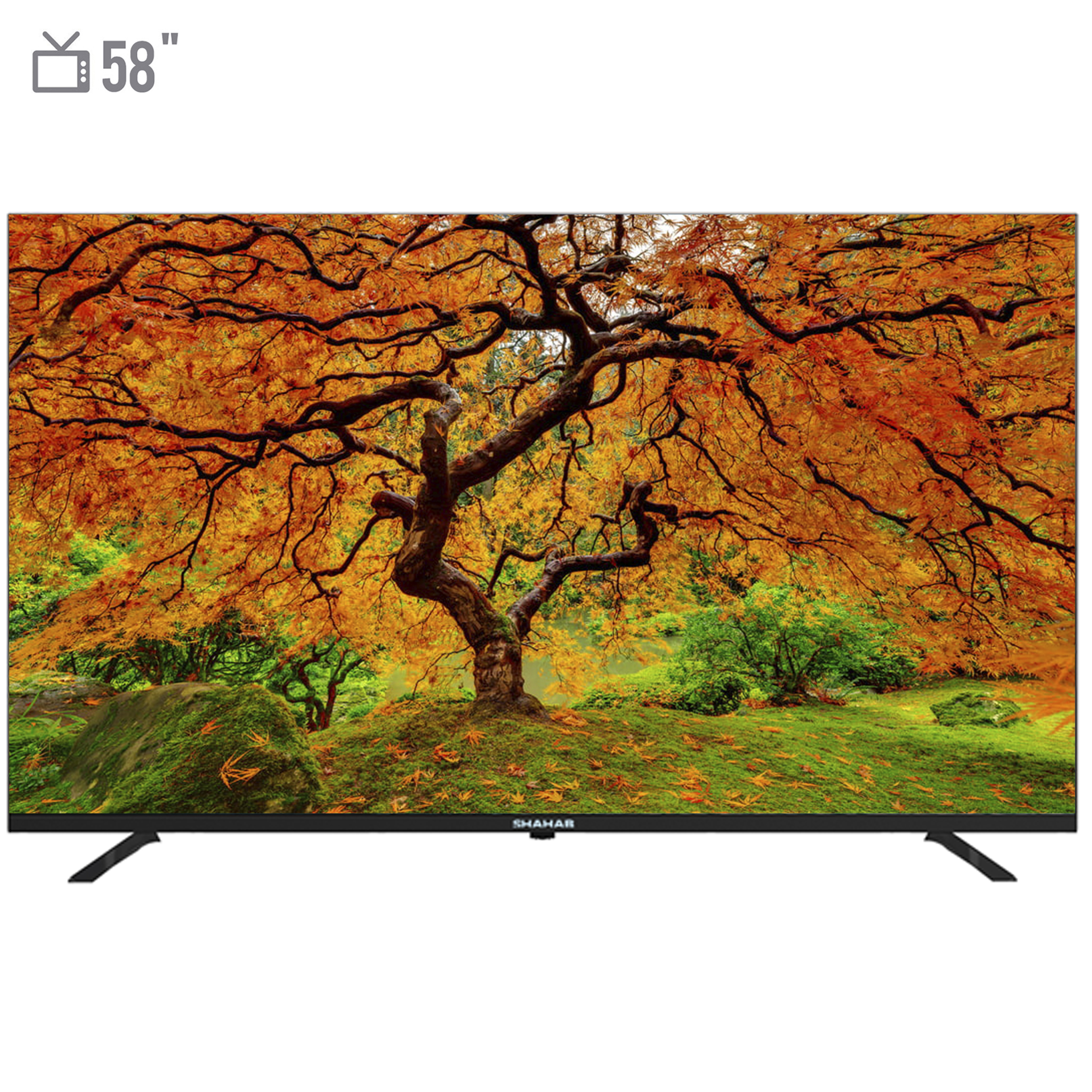 تلویزیون ال ای دی هوشمند شهاب مدل 58SH5411UFL سایز 58 اینچ