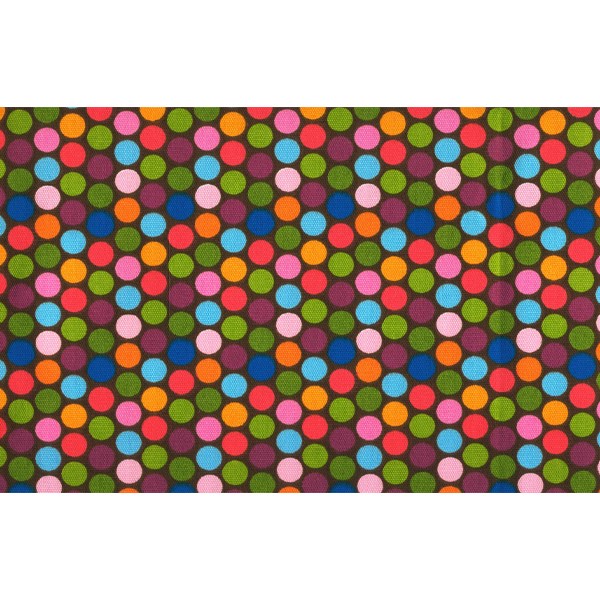 دستمال سفره کتان 36 × 36 رزین تاژ طرح خالدار رنگی