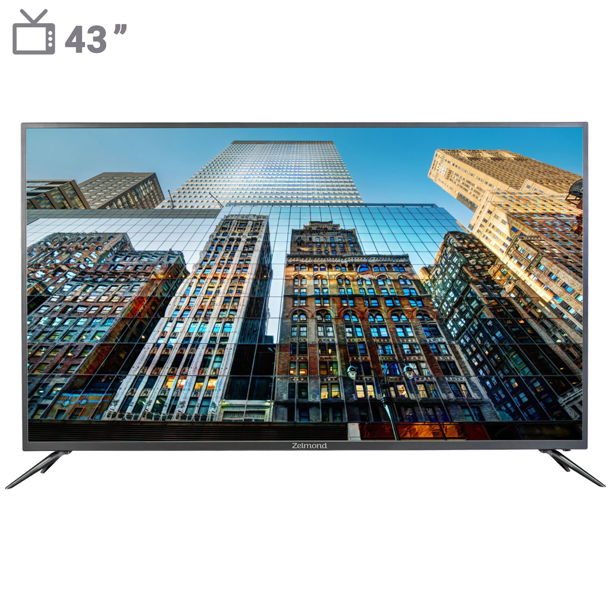 تلویزیون ال ای دی هوشمند زلموند مدل 43SF5152 سایز 43 اینچ