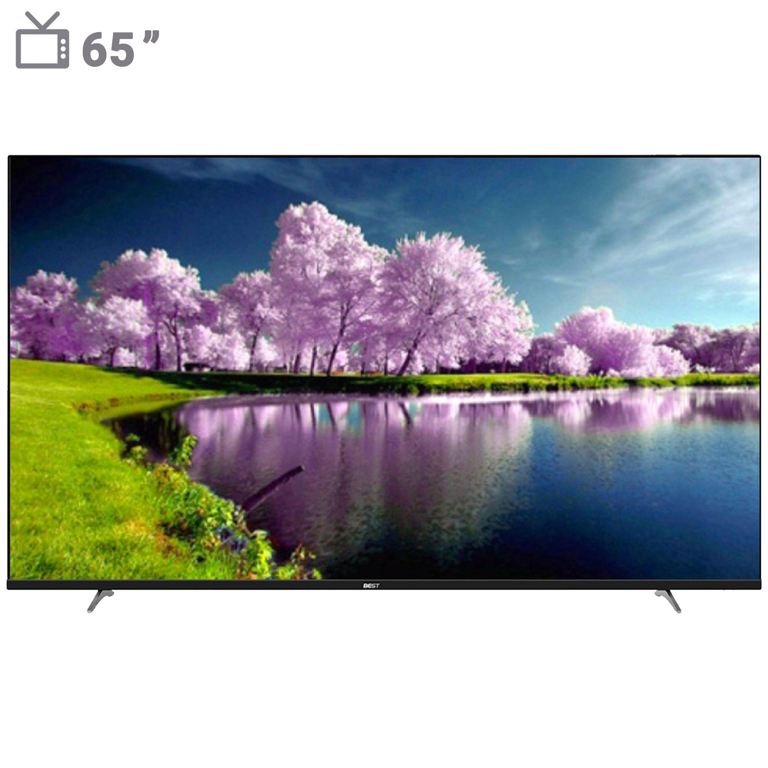 تلویزیون ال ای دی هوشمند بست الکتریک مدل BUS65 سایز 65 اینچ