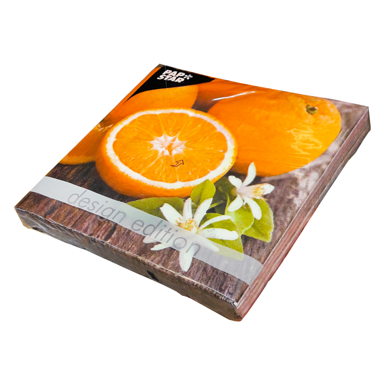 دستمال سفره پپ ستار مدل Orange کد 82859 بسته 20 عددی