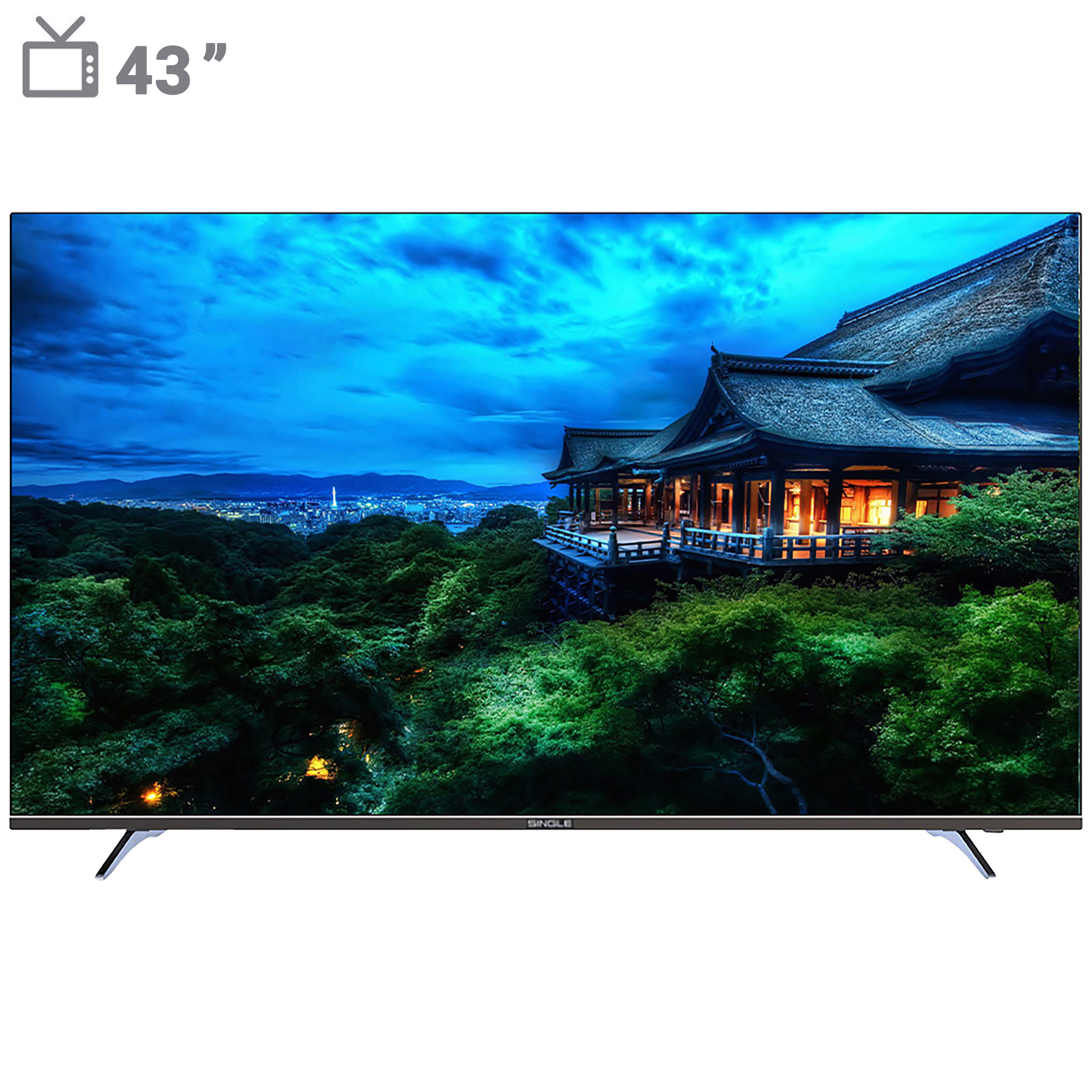 تلویزیون ال ای دی سینگل مدل 4320 سایز 43 اینچ