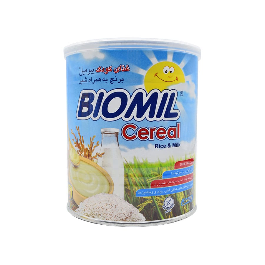غذای کودک سرآل برنج و شیر بیومیل - 400 گرم